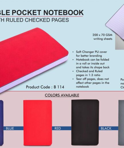 Power Plus - Flexible Pocket Notebook