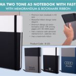 Power Plus - Optima Two tone A5 notebook