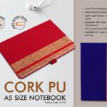 Power Plus - PU Cork Notebook