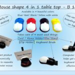 Power Plus - Mouse shape 4 in 1 table