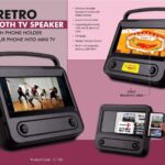 Power Plus - Retro Bluetooth TV Speaker