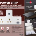 Power Plus - Power Strip with USB ports