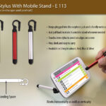 Power Plus - Jack stylus with mobile stand