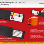 Power Plus - Travelling SD/Sim card safe case