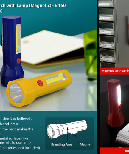 Power Plus - Hex a plastic torch with lamp