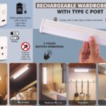 Power Plus - Rechargeable wardrobe light