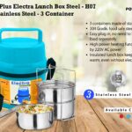 Power Plus Electra Lunch Box Steel