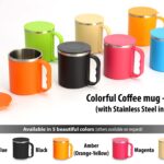 Power Plus - Colorful Steel coffee mug