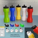 Power Plus - Dumbbell shape sipper water bottle