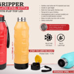 Power Plus - Gripper: Insulated Steel Bottle