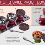 Power Plus - Set of 3 Spill Proof Bowls