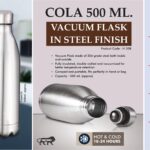 Power Plus - ml Vacuum flask in Steel