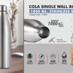Power Plus - Cola Single Wall Steel bottle