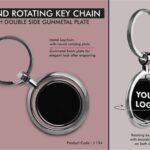 Power Plus - Round Rotating Key chain