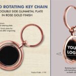 Power Plus - Round Rotating Key chain