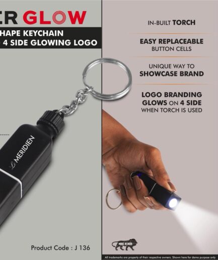 Power Plus - Bottle shape key-chain
