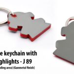 Power Plus - Girl shape key chain