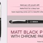 Power Plus - Matt Black metal Pen
