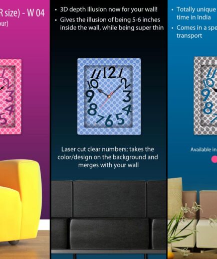 Power Plus - 3D wall clock