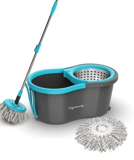 Lifelong - 10L Spin Floor Mop Set