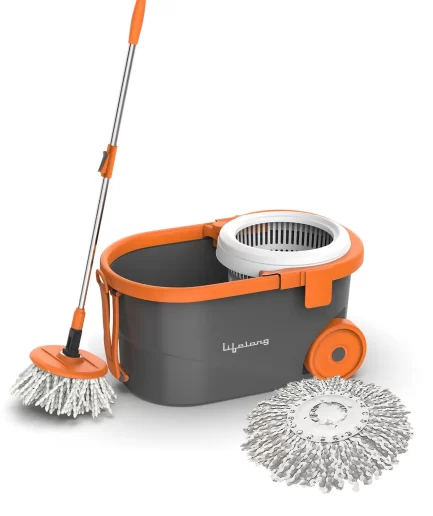Lifelong - 12L Spin Floor Mop Set