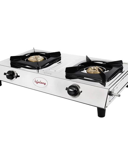 Lifelong - 2 Burner Manual Ignition Gas Stove