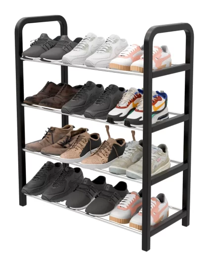 Lifelong - 4-Tier Shoe Rack for Home Organizer
