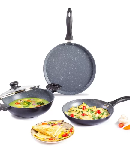 WONDERCHEF - Duralite Die-Cast Non-Stick Pans 4 pcs Set