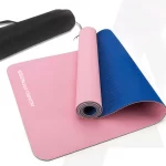 Agaro - FITPRO Yoga Mat Pink + Blue TPE
