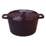 WONDERCHEF - Ferro Cast-iron Casserole with Lid, 4.5 mm, Majolica Red