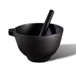 WONDERCHEF - Forza pre-seasoned cast-iron mortar & pestle