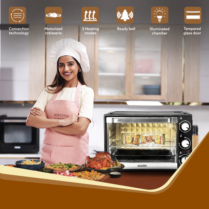 Grand Oven Toaster Grill Convection Cake Baking OTG 3