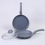 WONDERCHEF - Granite 3 Pc Cookware Set with Lid, Non Stick