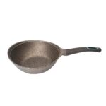 WONDERCHEF - Jaisalmer Die-cast Aluminium Non-stick Wok- 26cm, 3L, Golden-black