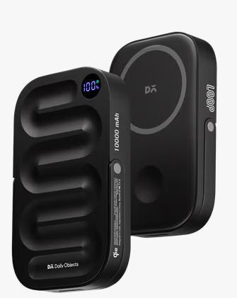Daily Object - Loop Qi2-Certified MagSafe-Compatible Aluminium Power Bank 10000 mAh - Black