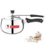 WONDERCHEF - Nigella Triply Stainless Steel Inner Lid Pressure Cooker