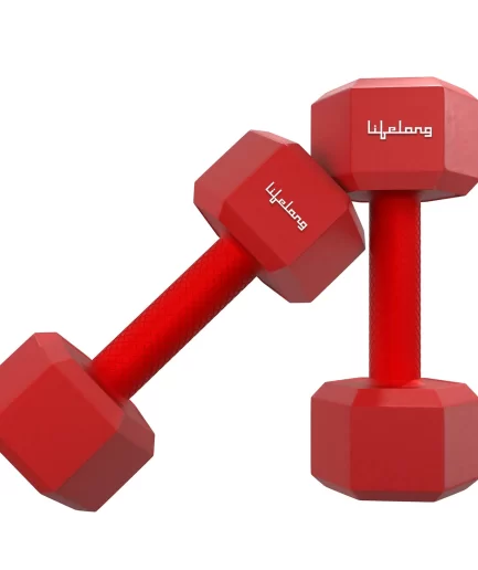 Lifelong - PVC Hex Dumbbells