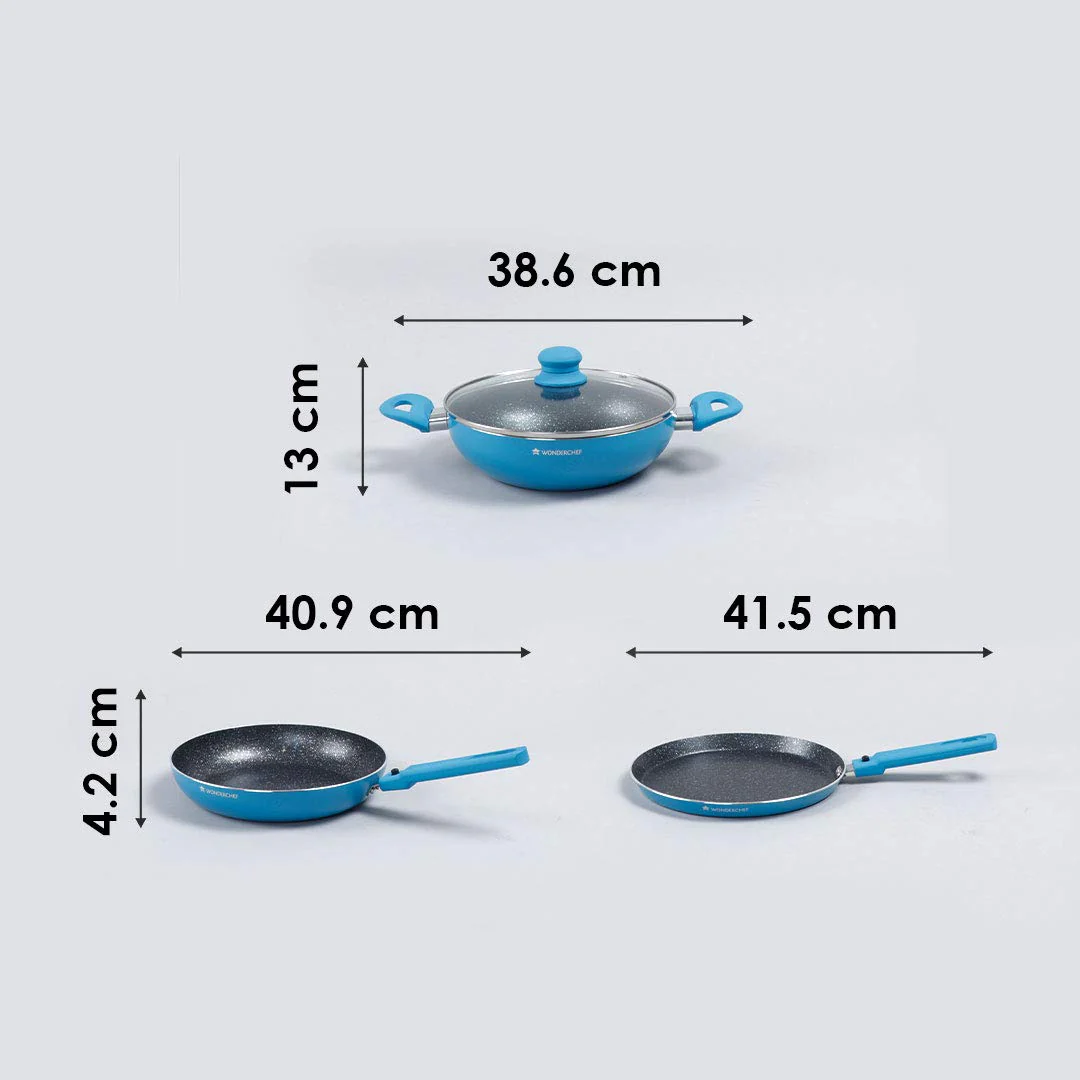 Power Non-Stick Cookware 4 Piece Set3