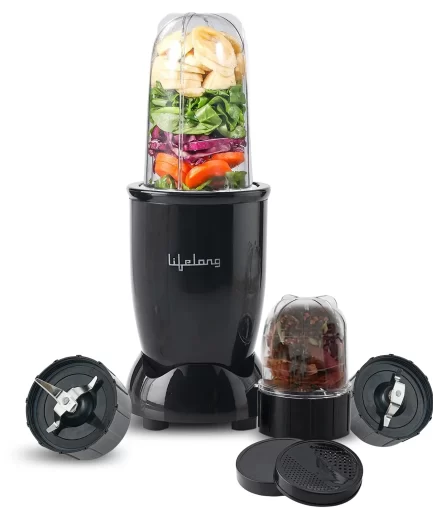 Lifelong - -PowerNutri Mixer Grinder with 2 Jars