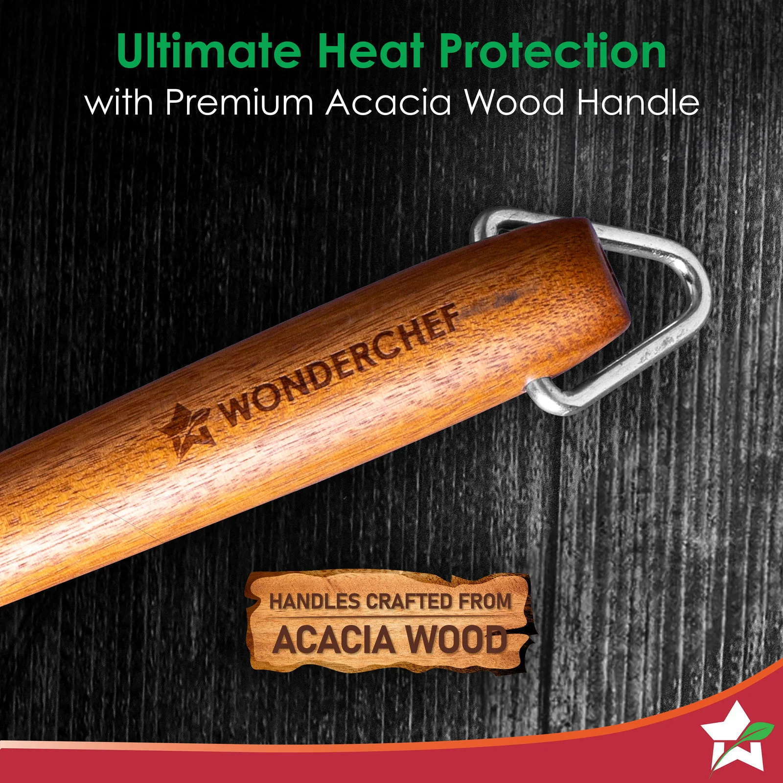 Pre-Seasoned Ferro Light 24cm Cast Iron Fry Pan5