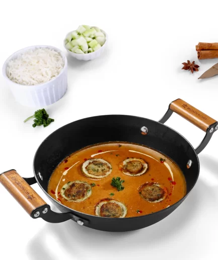 WONDERCHEF - Pre-Seasoned Ferro Light 28cm Kadhai