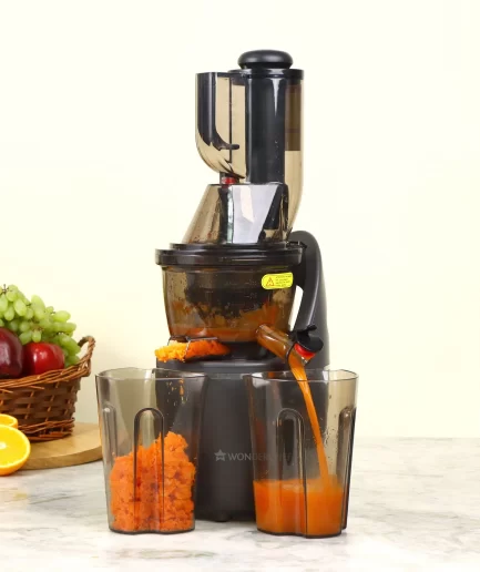 WONDERCHEF - Regalia Full Fruit Cold Press Slow Juicer, 240W powerful DC motor