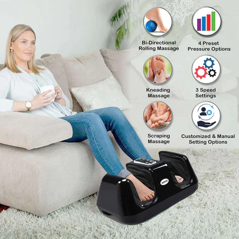 Relaxing Square Foot Massager - (White)1