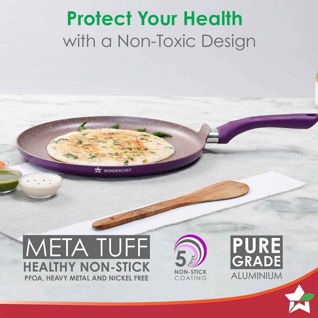 Royal Velvet Non-stick 30cm Dosa Tawa2