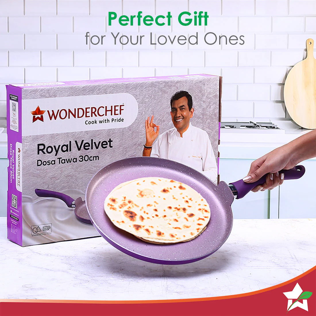 Royal Velvet Non-stick 30cm Dosa Tawa6