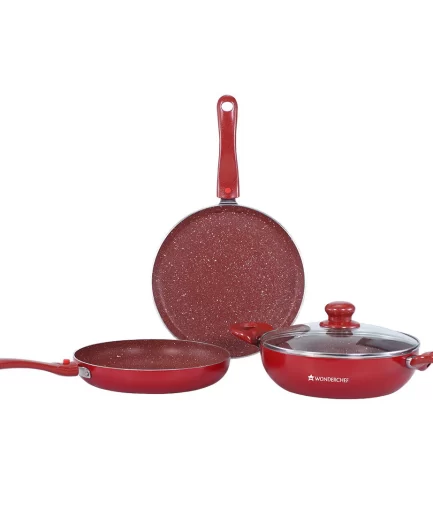 WONDERCHEF - Ruby Plus Cookware Set, 4pc