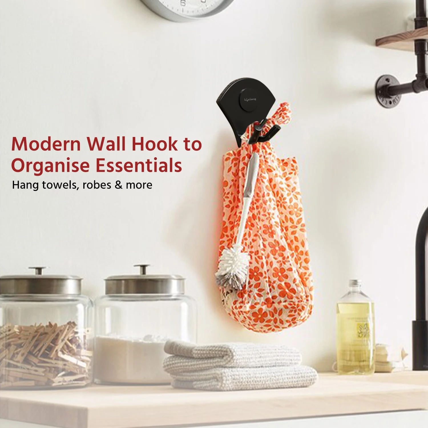 Stainless Steel Wall-Mounted Shelf5