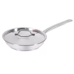 WONDERCHEF - Stanton Stainless Steel Frying Pan with Lid-20cm, 1.2L, 0.6mm
