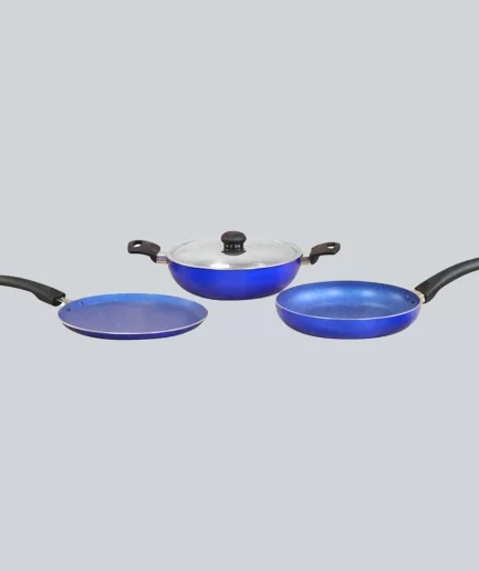 WONDERCHEF - Trendy Nonstick Set, 4Pc Blue