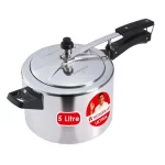 WONDERCHEF - Ultima Induction Base 5L Aluminium Pressure Cooker With inner Lid